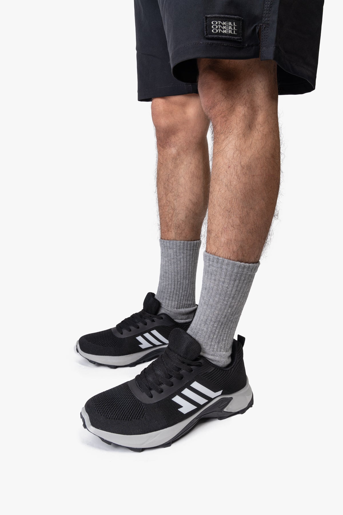 Zapatilla Hombre Negro Gris Nathan Apóstol Apóstol